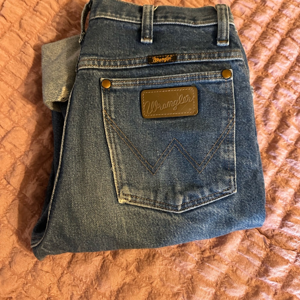 Vintage Wrangler Cowboy cut jeans